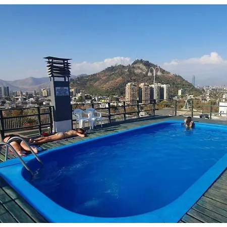 Departamento Centro Santiago Con Piscina Y Climatizador Apartment